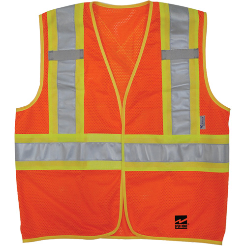Veste Open Road “BTE”, Orange haute visibilit&eacute;, Moyen/Petit FMT Sales Ltd