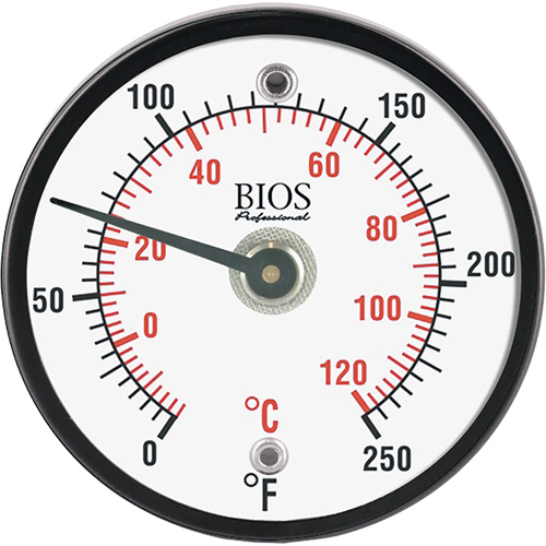 Magnetic Surface Thermometer, Non-Contact, Analogue, 0-250°F (-20-120°C) FMT Sales Ltd