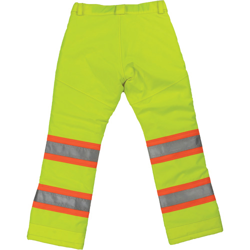 Pantalon de s&eacute;curit&eacute; isolant et extensible pour femmes, Polyester, Moyen, Jaune lime haute visibilit&eacute; FMT Sales Ltd