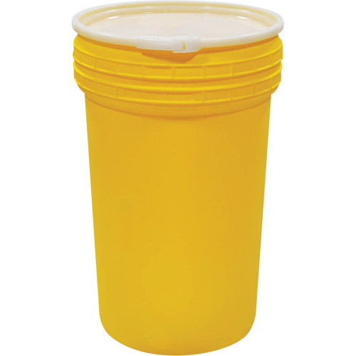 Ensemble de baril emboîtable en plastique pour laboratoire, 55 gal. US, Mobile FMT Sales Ltd