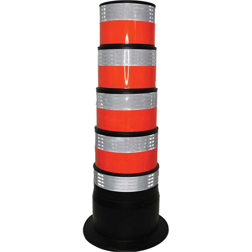 Channelizer, 47.25" High, Orange/White FMT Sales Ltd