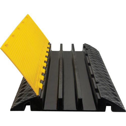 Polyurethane Cable Protector, 3 Channels, 35.43" L x 19.69" W x 3" H FMT Sales Ltd