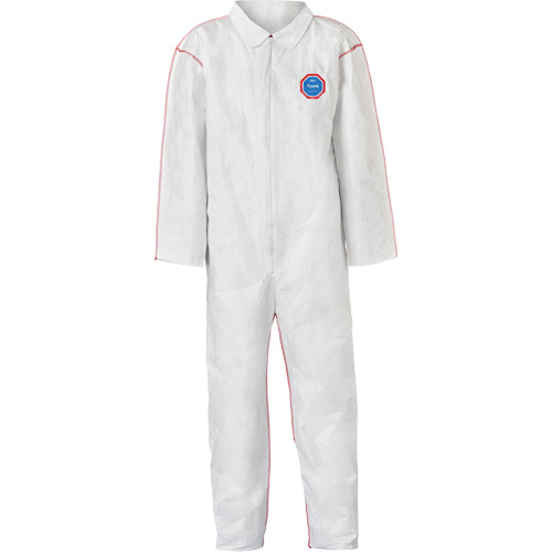 SFR Coveralls with Collar, Medium, White, Tyvek&reg; 400 FMT Sales Ltd