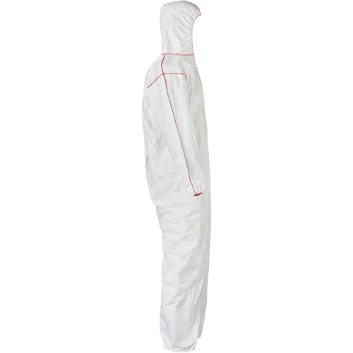 SFR Coveralls with Hood, Medium, White, Tyvek&reg; 400 FMT Sales Ltd