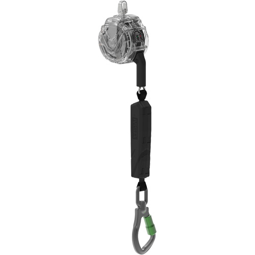 V-TEC ALTAKS Personal Fall Limiter-Cable, 10', Galvanized Steel, Swivel FMT Sales Ltd