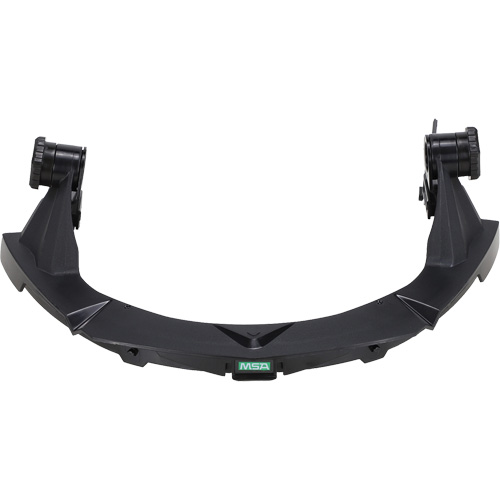 Support PBT V-Gard pour casques MSA &agrave; fente et bordure compl&egrave;te sans contr&ocirc;le des d&eacute;bris FMT Sales Ltd