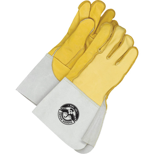 Gants pour soudeur avec poignet de 5,5", Cuir fleur de vache, Taille 10,5 FMT Sales Ltd