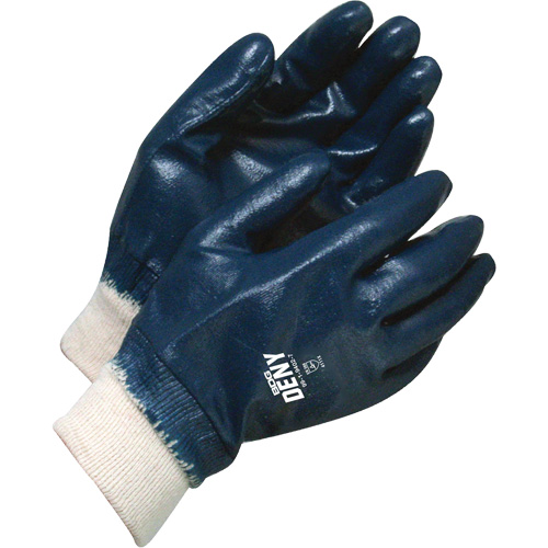 Deny&reg; Gloves with Knit Wrist, 7, Nitrile Coating, Cotton Shell FMT Sales Ltd