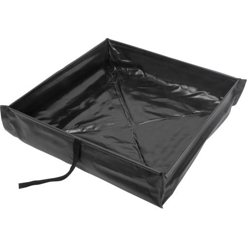 Collapsible Roll-Up Spill Berm, 34 US gal. Capacity, 3' W x 3' L x 6" H FMT Sales Ltd