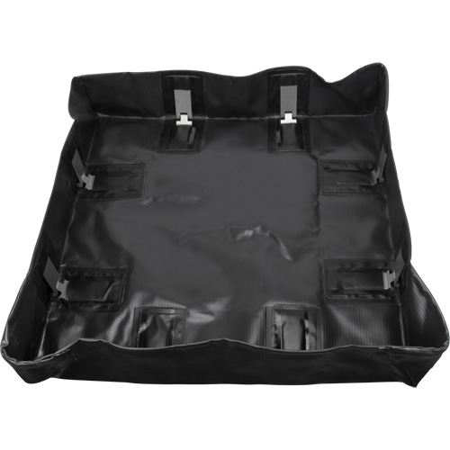 Collapsible Berm, 538.5 US gal. Capacity, 12' W x 12' L x 6" H, Snap-Up Bracket FMT Sales Ltd