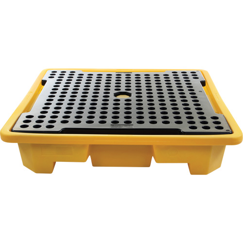 4-Drum Spill Pallet, 66 US gal. Spill Capacity, 57.5" x 57.5" x 12" FMT Sales Ltd