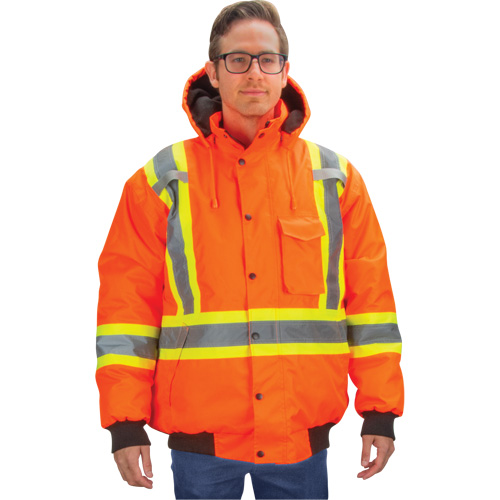 Parka d'hiver imperm&eacute;able 7-en-1, Orange haute visibilit&eacute;, Moyen FMT Sales Ltd