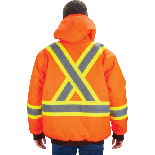 Parka d'hiver imperm&eacute;able 7-en-1, Orange haute visibilit&eacute;, Moyen FMT Sales Ltd