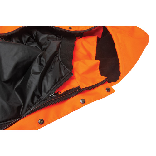 Parka d'hiver imperm&eacute;able 7-en-1, Orange haute visibilit&eacute;, Moyen FMT Sales Ltd