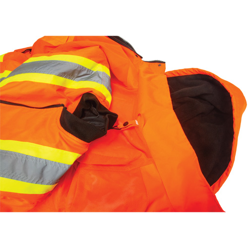 Parka d'hiver imperm&eacute;able 7-en-1, Orange haute visibilit&eacute;, Moyen FMT Sales Ltd