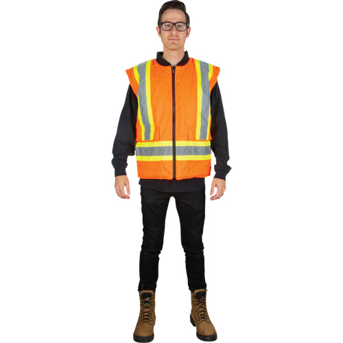 Parka d'hiver imperm&eacute;able 7-en-1, Orange haute visibilit&eacute;, Moyen FMT Sales Ltd