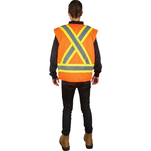 Parka d'hiver imperm&eacute;able 7-en-1, Orange haute visibilit&eacute;, Moyen FMT Sales Ltd