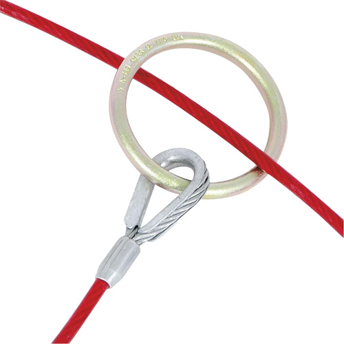AS-21110-4 4' Cable Anchor with O-Ring Ends, Sling, Permanent Use FMT Sales Ltd