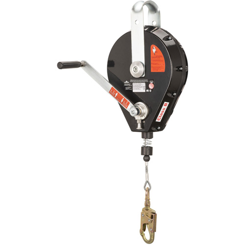 SRL-73303-96 Cable Self-Retracting Lifeline with Recovery, 96', Galvanized Steel, Swivel FMT Sales Ltd