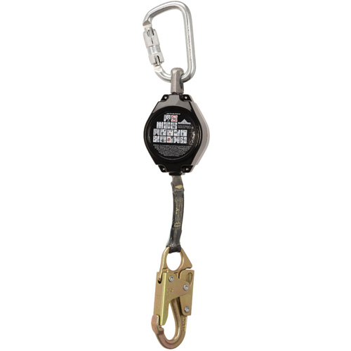 SRL-76105-6AR Cordage de s&eacute;curit&eacute; autor&eacute;tractable r&eacute;sistant &agrave; l'arc &eacute;lectrique, 6', Dyneema, Pivotant FMT Sales Ltd