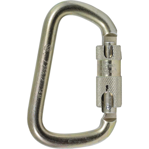 CP-03015-1 Zinc Plated Carabiner with 1" Gate Opening, Steel FMT Sales Ltd