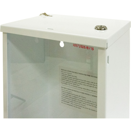 Light-Duty Fire Extinguisher Cabinet, 8" W x 22" H x 6" D FMT Sales Ltd