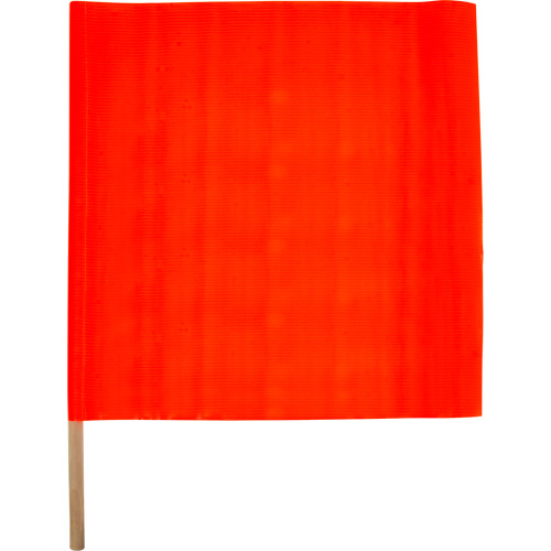 Traffic Safety Flag, Mesh, With Handle FMT Sales Ltd