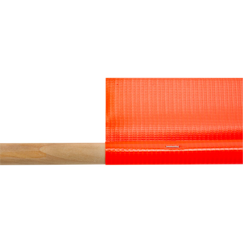 Traffic Safety Flag, Mesh, With Handle FMT Sales Ltd