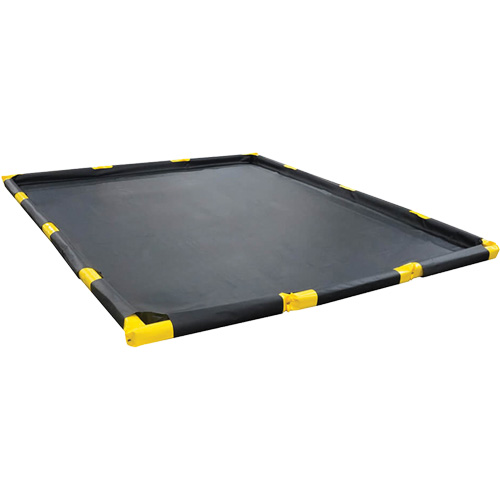 Stinger Spillpal Berm, 1558 US gal. Capacity, 25' W x 25' L x 4" H, Foam Wall FMT Sales Ltd