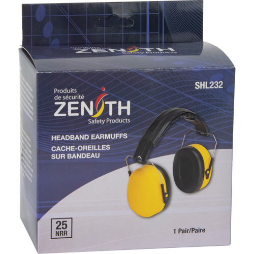 Passive Ear Muffs, Headband, 25 NRR dB FMT Sales Ltd