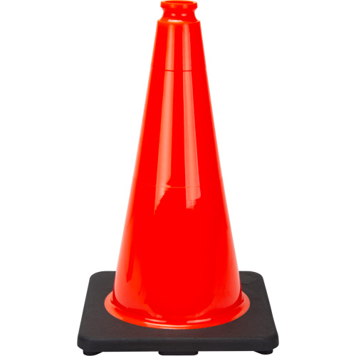 C&ocirc;ne de signalisation de premi&egrave;re qualit&eacute;, 18", Orange FMT Sales Ltd
