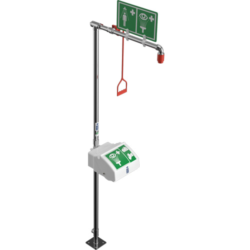 Douche combin&eacute;e avec cuvette ferm&eacute;e en ABS et entr&eacute;e inf&eacute;rieure, Socle FMT Sales Ltd