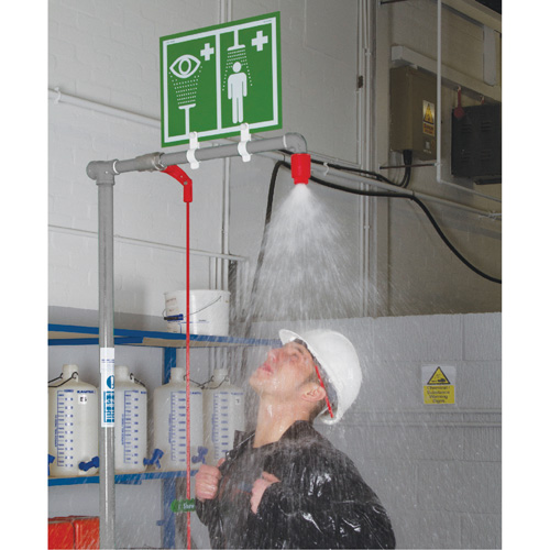 Douche combin&eacute;e avec cuvette ferm&eacute;e en ABS et entr&eacute;e sup&eacute;rieure, Socle FMT Sales Ltd