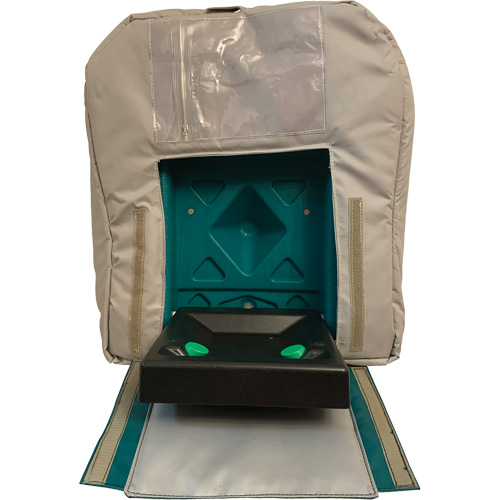 Enveloppe isol&eacute;e pour douche oculaire de 16 gallons aliment&eacute;e par gravit&eacute; FMT Sales Ltd