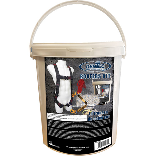 Trousse pour couvreurs Koala Behr avec corde de 25', Certifi&eacute;e CSA, Classe A, Grand/Moyen/T-Grand, Cap. 310 lb FMT Sales Ltd
