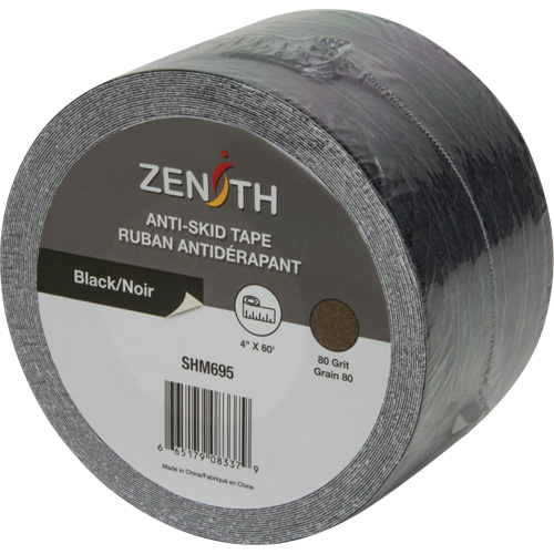 Anti-Skid Tape, 4" x 60', Black FMT Sales Ltd