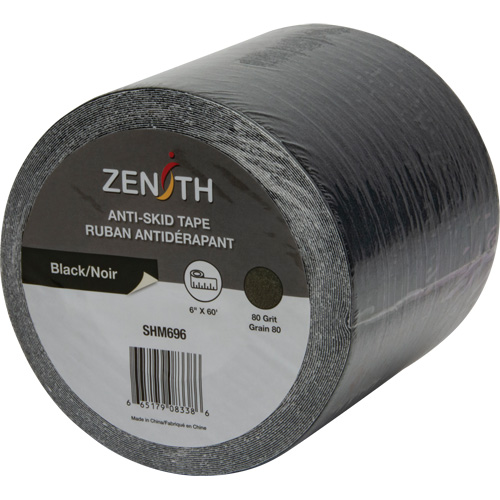 Ruban antid&eacute;rapant, 6" x 60', Noir FMT Sales Ltd