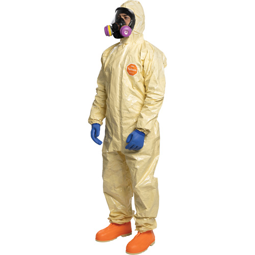 Tychem&reg; 6000 SFR Coverall, Size Small, Khaki FMT Sales Ltd