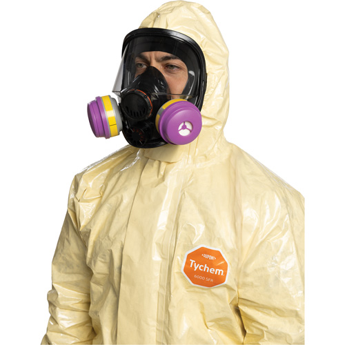 Tychem&reg; 6000 SFR Coverall, Size Small, Khaki FMT Sales Ltd