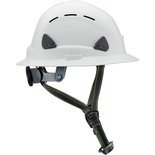 Casque Fibre Metal de style escalade avec bordure compl&egrave;te, R&eacute;pond aux normes CSA type 2, Suspension Rochet, Ventil&eacute; FMT Sales Ltd