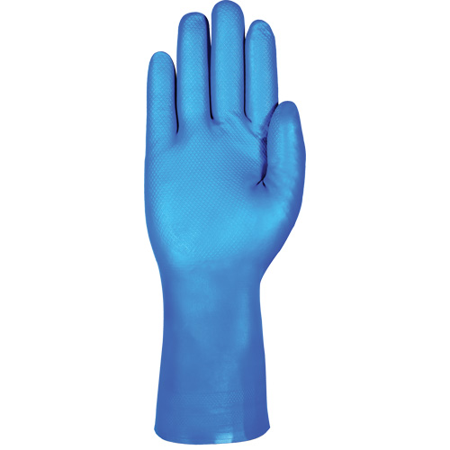 AlphaTec&reg; 37-501 Blue Medium-Duty Chemical-Resistant Gloves, Size 7, 13" L, Nitrile, 16.5-mil FMT Sales Ltd