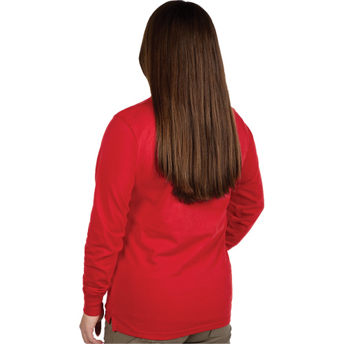 GRIDIRON Long Sleeve Logo T-Shirt, Women's, X-Small, Red FMT Sales Ltd