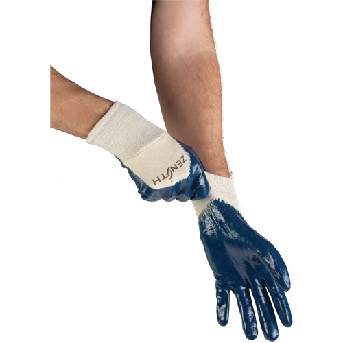 Gants &agrave; doublure interlock de poids moyen, 10/T-Grand, R&ecirc;vetement Nitrile, Enveloppe en Coton FMT Sales Ltd
