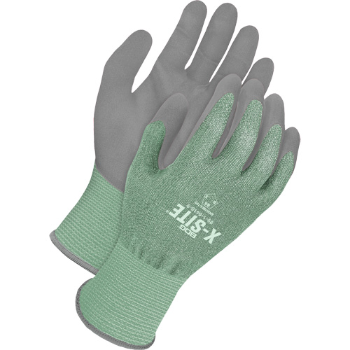 X-Site&reg; Coated Cut-Resistant Touchscreen Gloves, Size 6, 18 Gauge, Polyurethane Coated, HPPE Shell, ASTM ANSI Level A4 FMT Sales Ltd