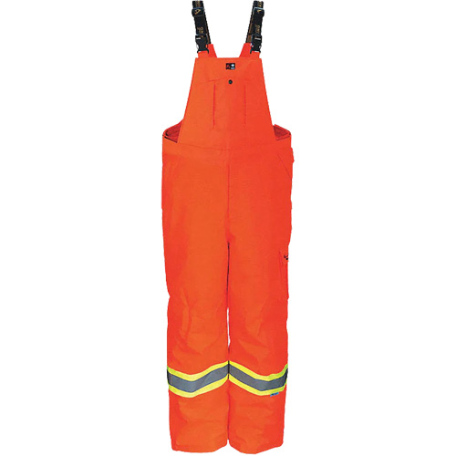 Heavy-Duty FR-Treated Journeyman 300D Trilobal Rip-Stop Coveralls, Polyester, Small, High Visibility Orange FMT Sales Ltd