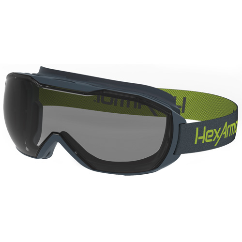 Lunettes &agrave; coque de s&eacute;curit&eacute; MX500, Lentille Gris, Antibu&eacute;e/Anti-&eacute;gratignures, Ventilation Indirecte FMT Sales Ltd