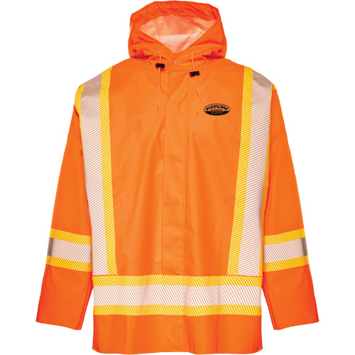 R804 Hurricane Rain Jacket, Small, High Visibility Orange FMT Sales Ltd