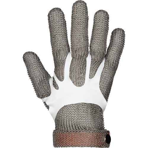 Gants en maille m&eacute;tallique MMG conformes aux normes alimentaires, Taille 2T-petit, Enveloppe en Acier inoxydable, ASTM ANSI niveau A9 FMT Sales Ltd