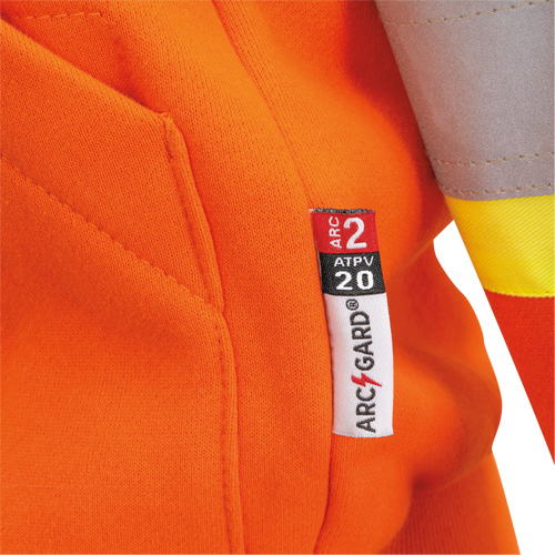 Chandail lourd avec capuchon, Femmes, T-petit, Orange haute visibilit&eacute; FMT Sales Ltd