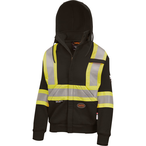 Heavyweight Safety Hoodie, Women's, X-Small, Black FMT Sales Ltd